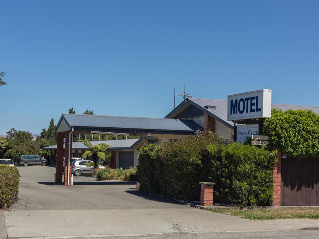 بلينهايم Spring Creek Motel المظهر الخارجي الصورة